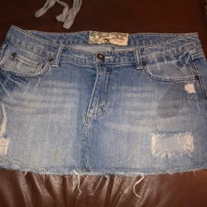 Denim skirt